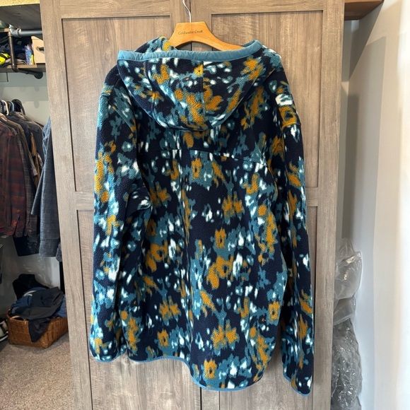 North Face Fleece Pullover Men's XXL Multicolor Carbondale Quarter Snap Hoodie - Picture 3 of 14